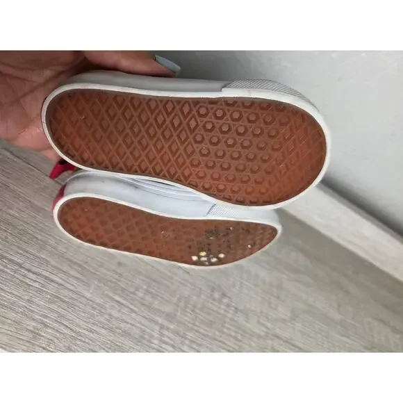 Vans Old Skool V Color-Block Skate Shoe - Baby / Toddler - Red / Blue - Picture 6 of 6